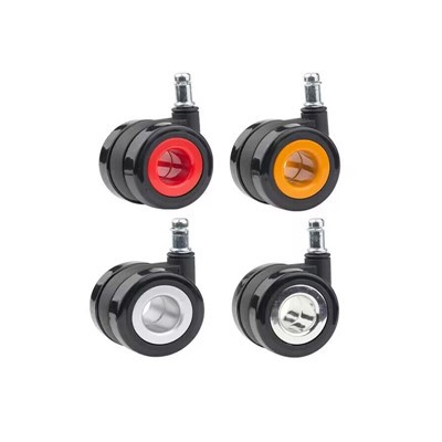 트윈 휠 PU 캐스터